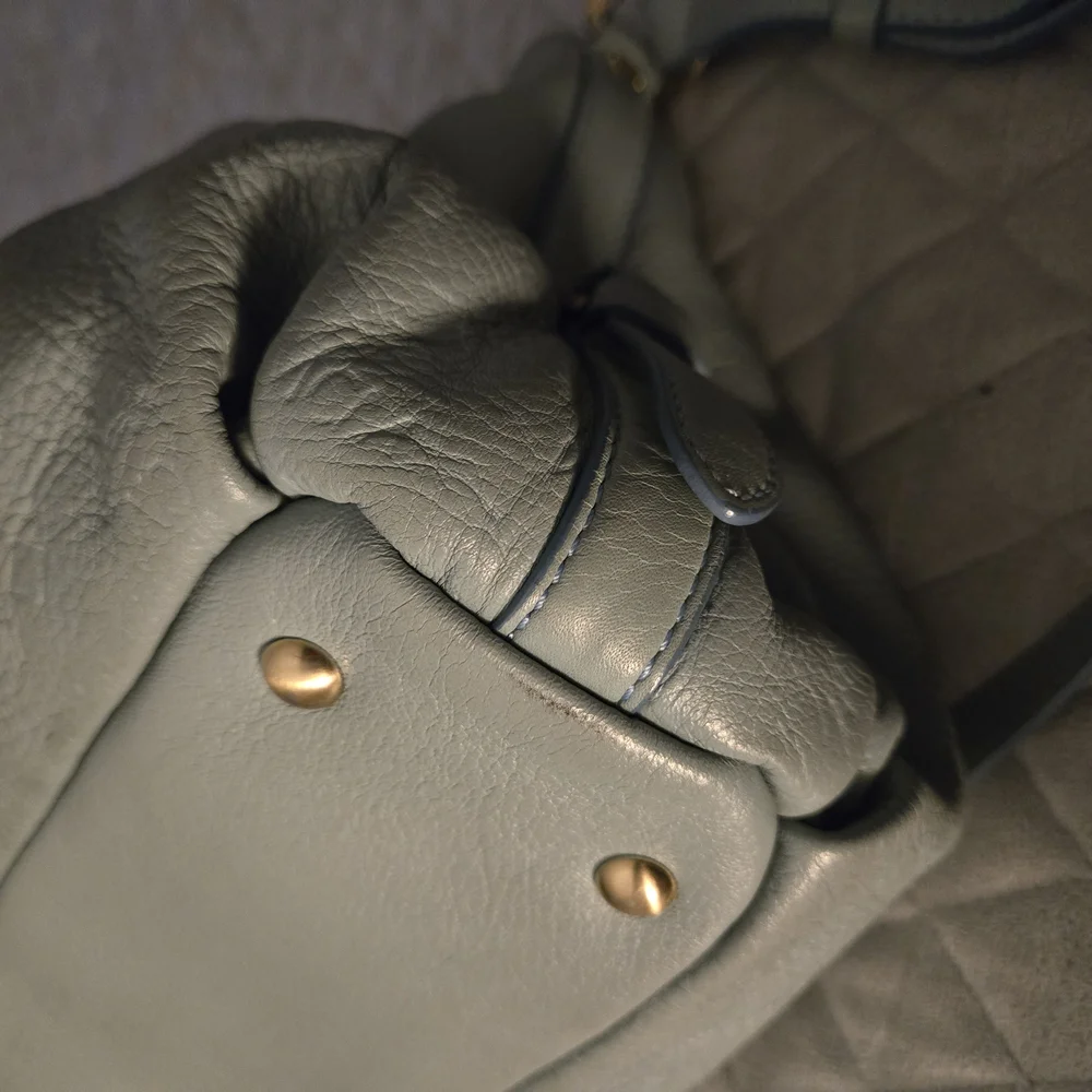 MCM Blue Leather Women's Bag - Picture 10 of 14